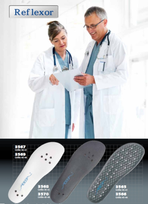 Scarpe Antinfortunistiche Abeba Reflexor® Bianche - Pelle Liscia, Suola Antiscivolo PU, Norma CE EN ISO 20347:2012 O1 SRC